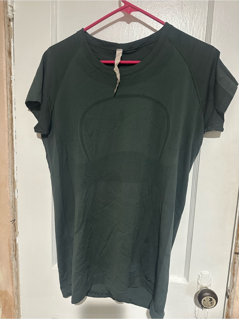 lululemon athletica Deep Green Short Sleeve Performance Tee